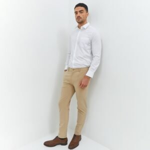 Jobb Clooney Celana Panjang Modern Slim Fit Beige
