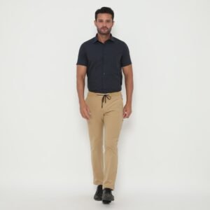 Jobb Venus Celana Panjang Modern Slim Fit Dark Khaki