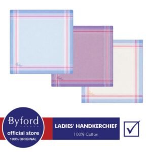 Byford Sapu Tangan 3 warna / pack - XBYH28W3CL