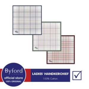 Byford Sapu Tangan 3 warna / pack - XBYH32W3CL