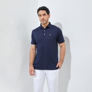 Jack Nicklaus Maastricht Premium Heritage Polo Classic Navy
