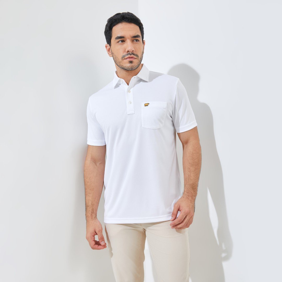 Jack Nicklaus Maastricht Premium Heritage Polo Bright White