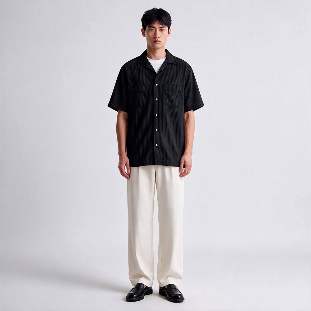 Jobb Heritage Mason Kemeja Pria Lengan Pendek Relaxed Fit - Image 7