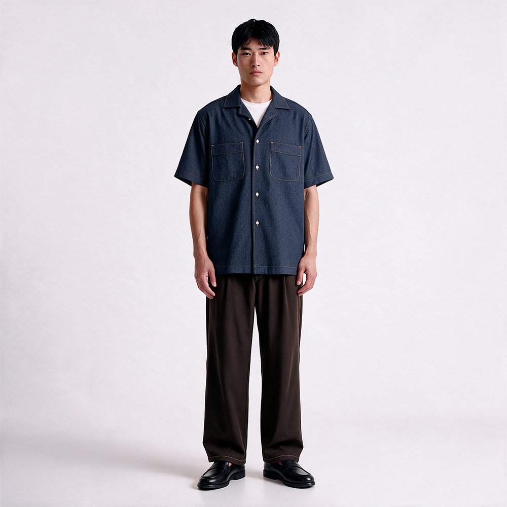 Jobb Heritage Mason Kemeja Pria Lengan Pendek Relaxed Fit - Image 8
