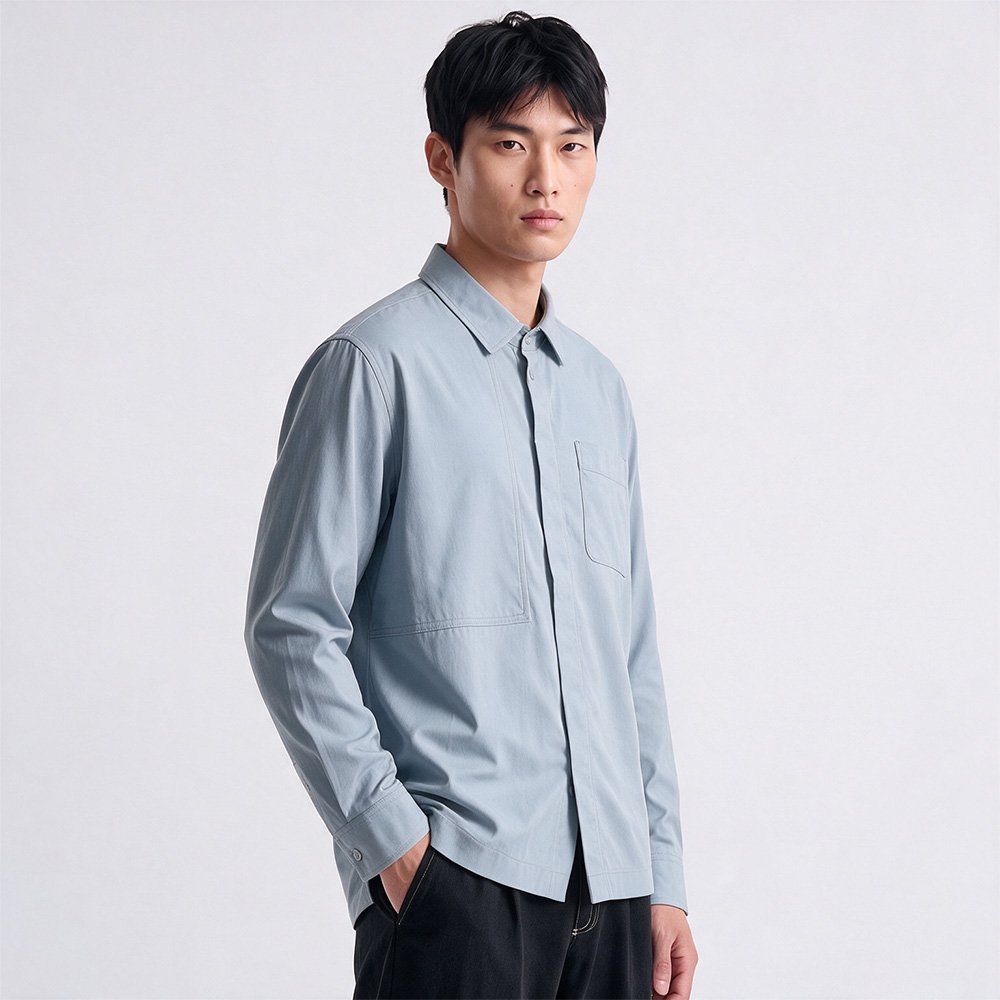 Jobb Heritage Steve Kemeja Pria Lengan Panjang Relaxed Fit - Image 4