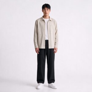Jobb Heritage Steve Kemeja Pria Lengan Pendek Relaxed Fit