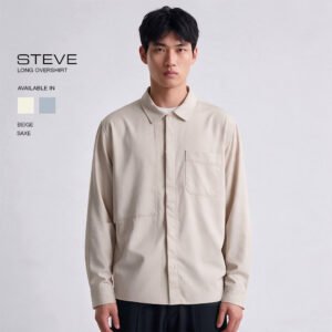 Jobb Heritage Steve Kemeja Pria Lengan Panjang Relaxed Fit