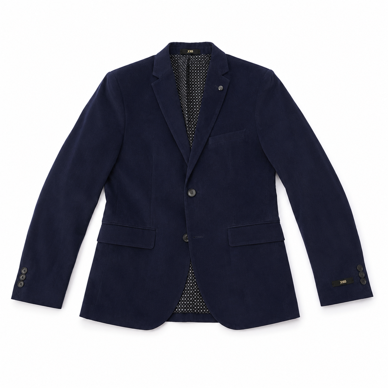 JOBB Grand-T2 Setelan Jas dan Celana Pria Slim Fit Navy - Image 4
