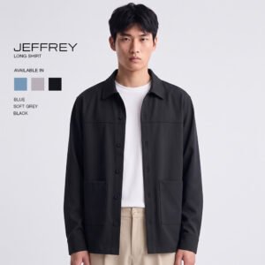 Jobb Heritage Jeffrey Kemeja Pria Lengan Panjang Relaxed