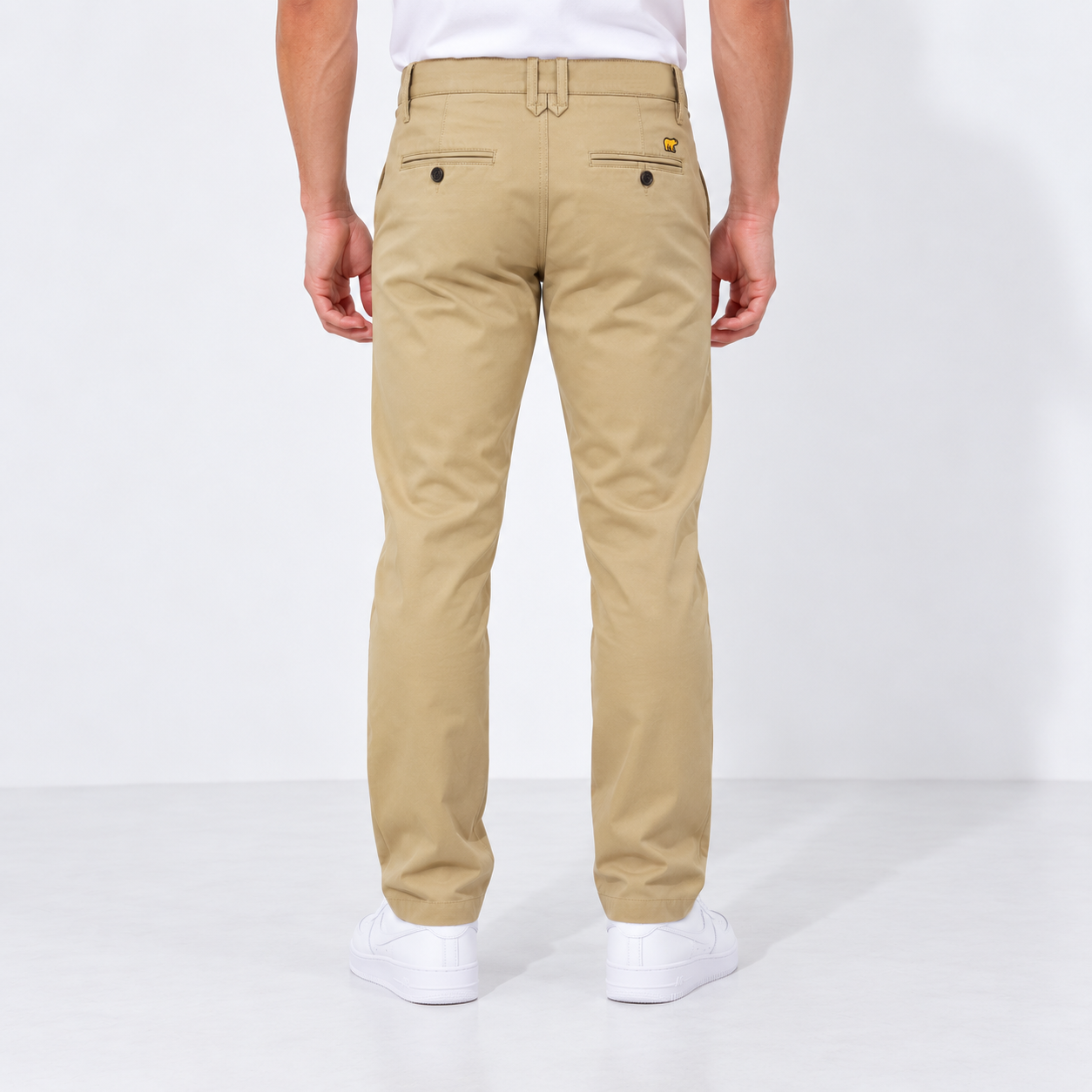 Jack Nicklaus Maxwell Celana Panjang Pria Slim Fit Khaki - Image 2