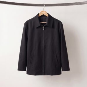 Gianni Visentin Jasket Pria Regular Fit Hitam - 0001