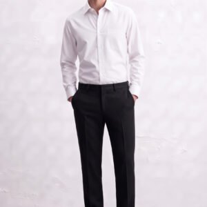 Gianni Vesinten Celana Pria Slim Fit Polyester Hitam - 4118