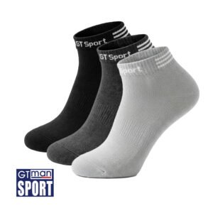 GT Sport Kaos Kaki Pria GT MAN QR PILLOW-01 Isi 3 Pcs One Size - Ankle Socks