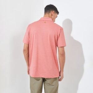 Jack Nicklaus Ainsley Premium Tonal Two Color Solid Polo Shirt Golf Performance