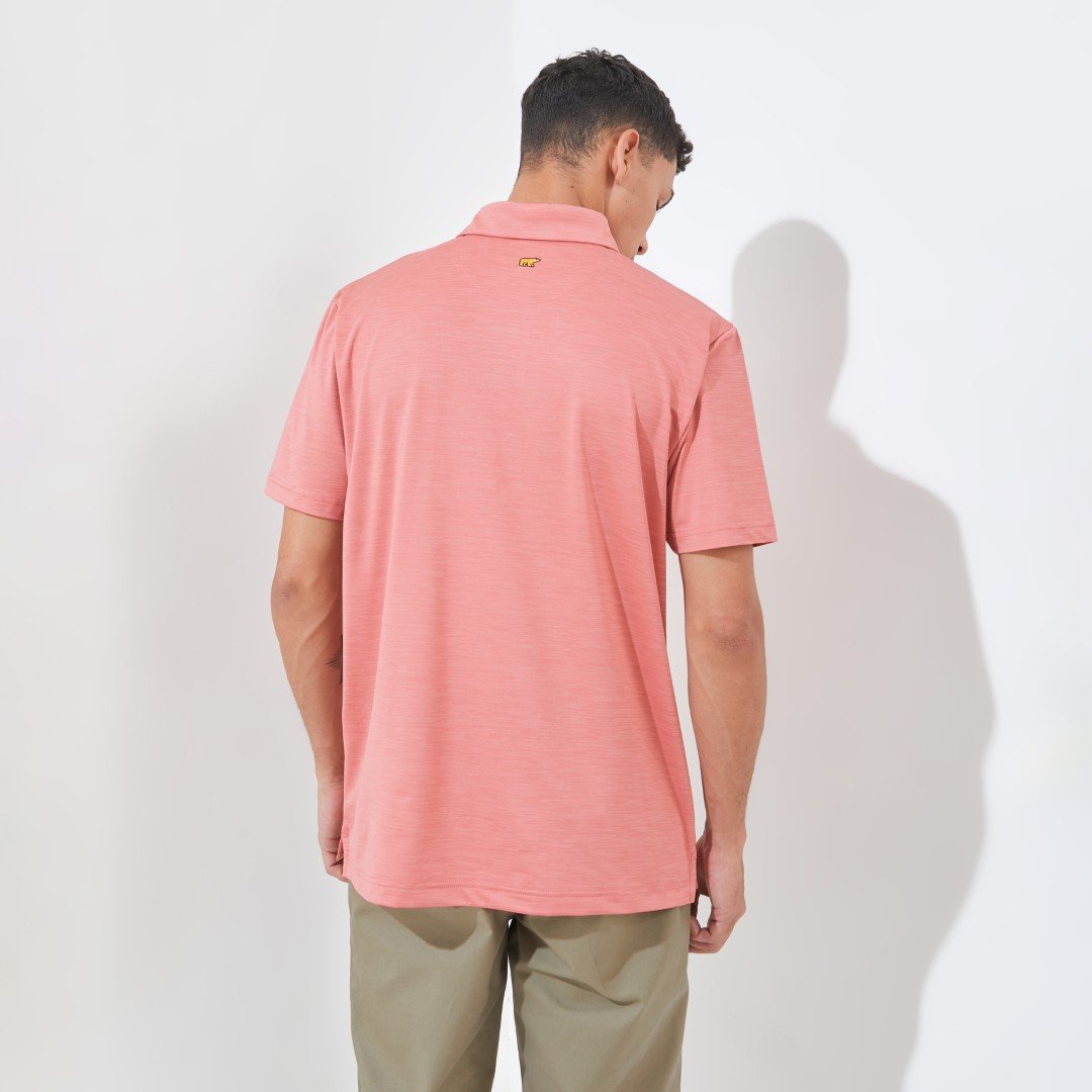 Jack Nicklaus Ainsley Premium Tonal Two Color Solid Polo Shirt Golf Performance - Image 3