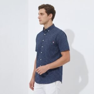 Jack Nicklaus Cashmere Premium Mid Century Print Shirt