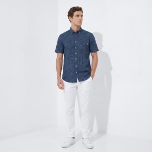 Jack Nicklaus Cashmere Premium Mid Century Print Shirt