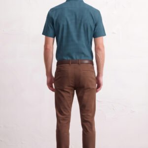 Raymond Renee Kemeja Pria Lengan Pendek Kotak Kotak Regular Fit Biru - 5689