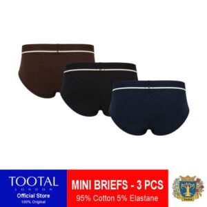 Tootal Celana Dalam Pria Mini Brief 3 pcs / Pack - ZTOB05M3CS