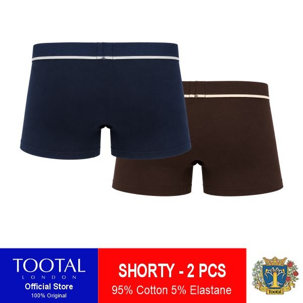 Tootal Celana Dalam Pria Shorty Boxer Briefs 2 pcs / Pack - ZTOB06S2CS - Image 3